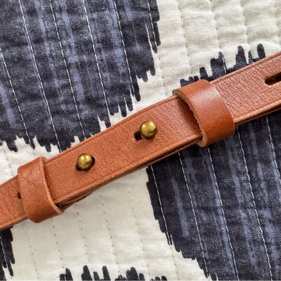 Madewell Transport Mini Bucket Bag – English Saddle Leather – NWT - Picture 8 of 9